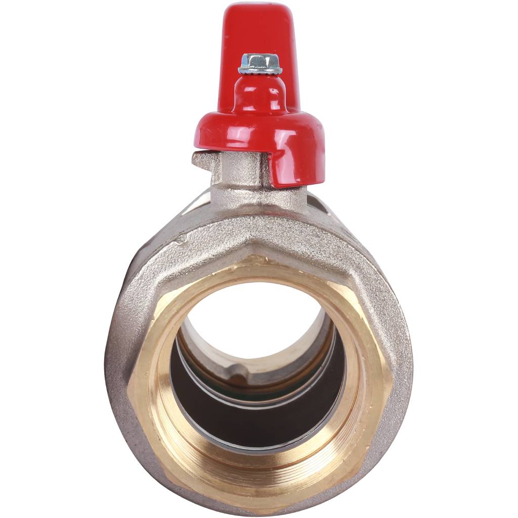 Кран шаровой Itap полнопроходной IDEAL 098 (ручка, американка, 1 1/2)