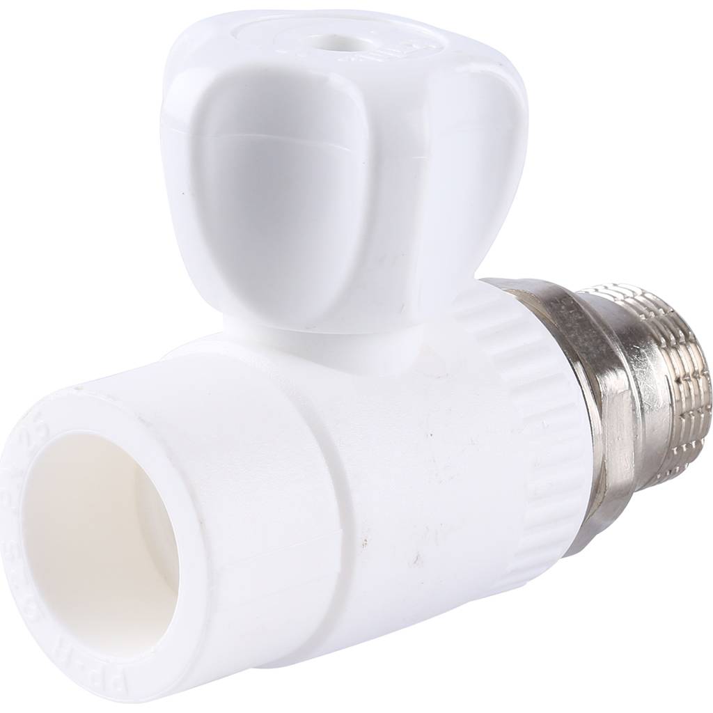 Кран шаровой Kalde разборный прямой с накидной гайкой 25х3/4, 3242-vlr-250c00