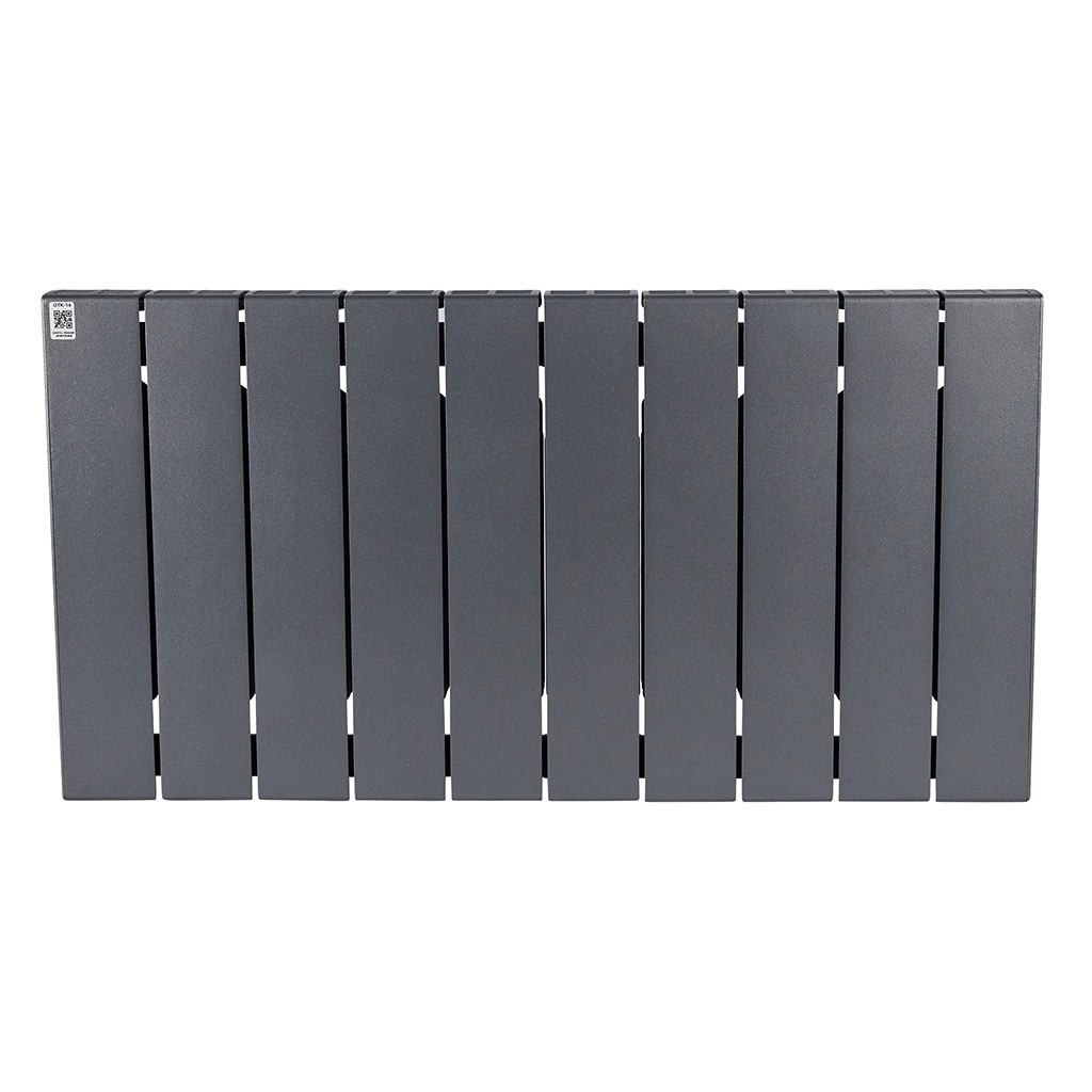 Радиатор биметаллический RIFAR SUPReMO 350 10 секций боковое подключение (ТИТАН), 4RS35-10-TI