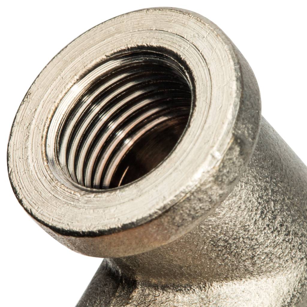 Угольник STOUT ВВ никелированный 1/4, SFT-0014-000014