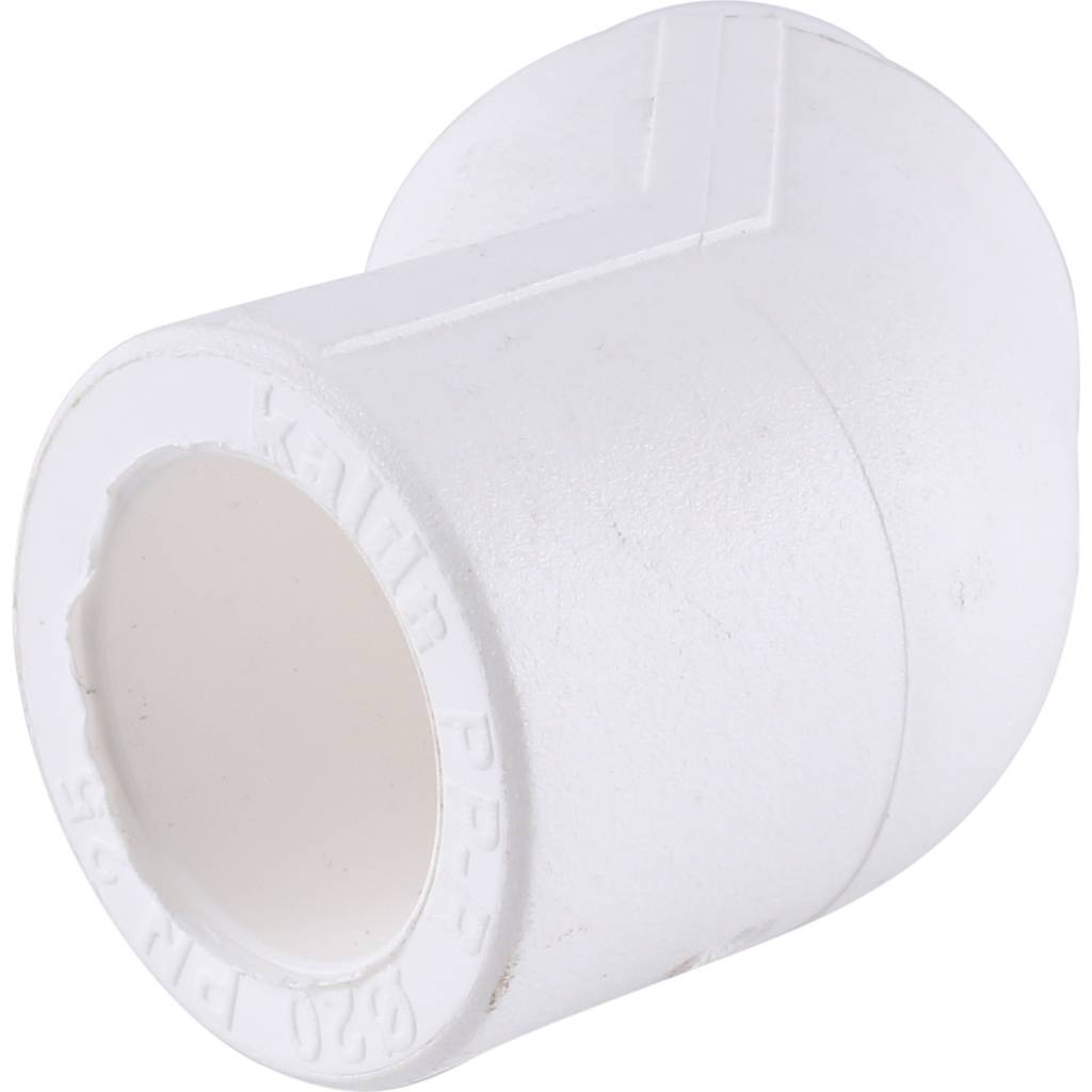 Угольник 45* Kalde d=20 вн\нар (цвет белый), 3212-elt-200045