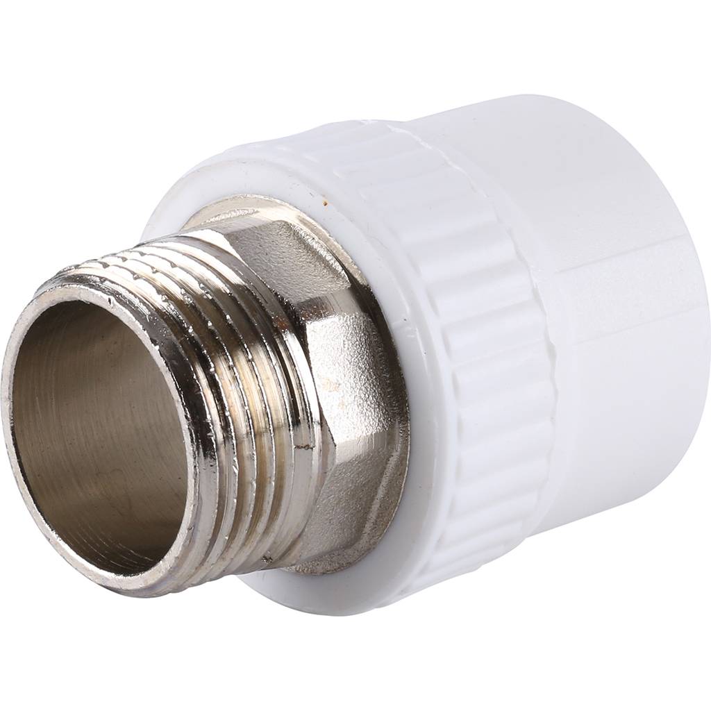 Муфта комбинированная Kalde под шестигранник (наруж. резьба, 32x1 ) для полипропиленовых труб под сварку, 3222-nmo-321006