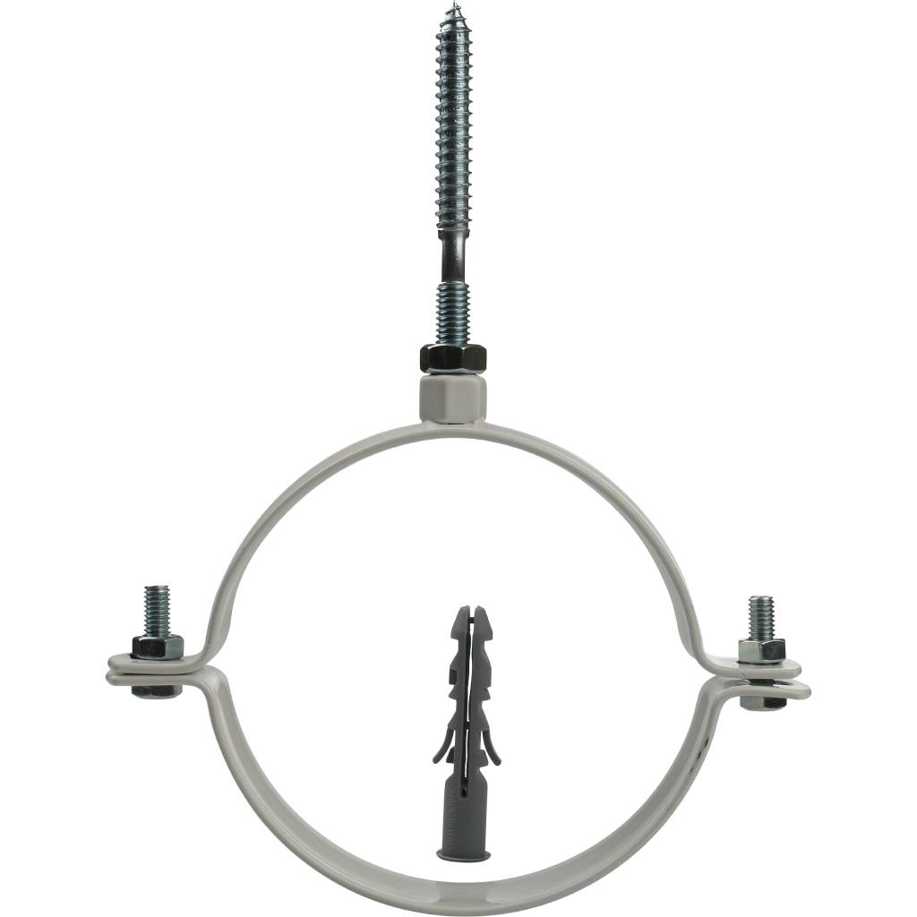 *SCA-6010-000003 STOUT Элемент дымохода хомут крепежный DN100, для крепления к стене.