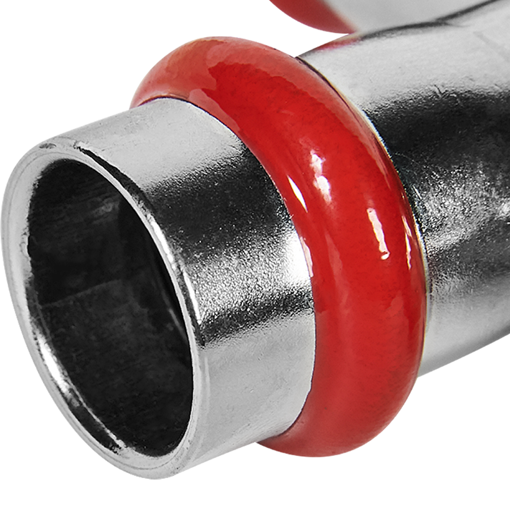 Тройник переходной ROMMER 18х15х18 из нержавеющей стали прессовой