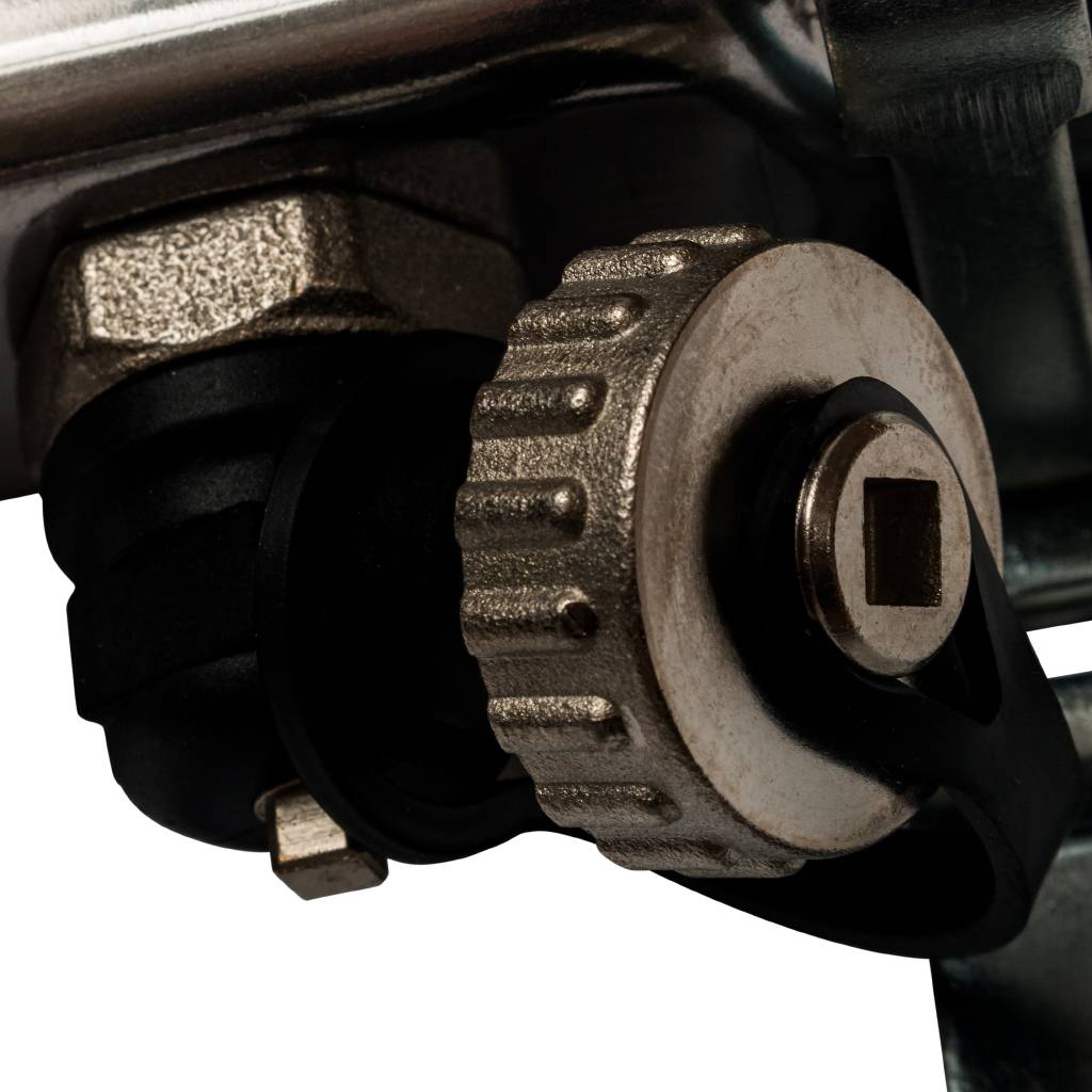 Коллектор из нержавеющей стали без расходомеров, с клапаном вып. воздуха и сливом STOUT 9 выходов, SMS-0932-000009