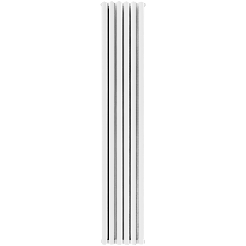 Радиатор алюминиевый STOUT Anteprima 1800 6 секции универсальное подключение (белый), SRA-3120-180006