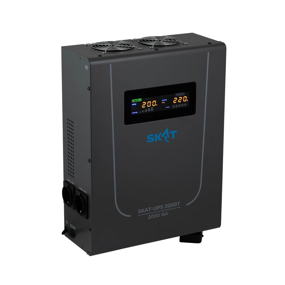 Источник питания Teplocom SKAT-UPS 2000T Line-Interactive 220В, 2000ВА, работает от 1 внешней АКБ, 4547