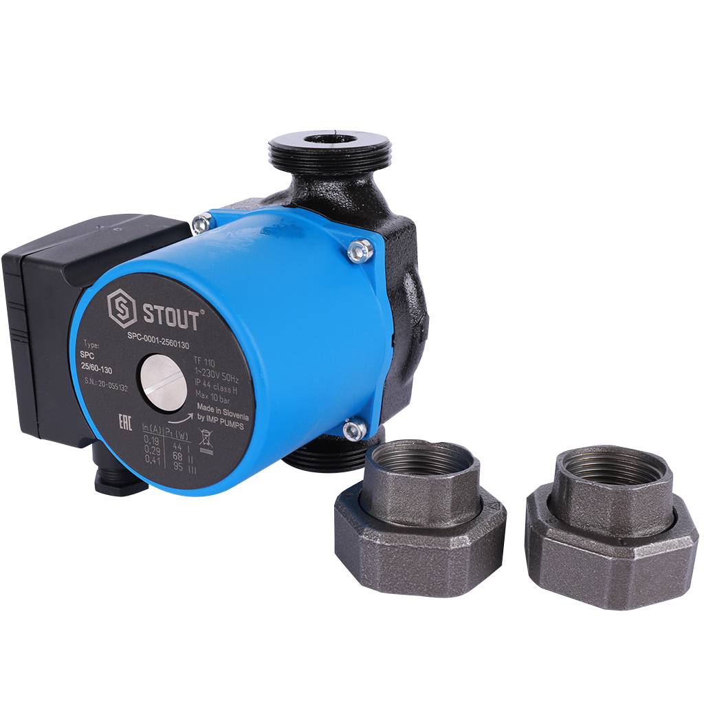 Насос циркуляционный STOUT 25/60-130, SPC-0001-2560130