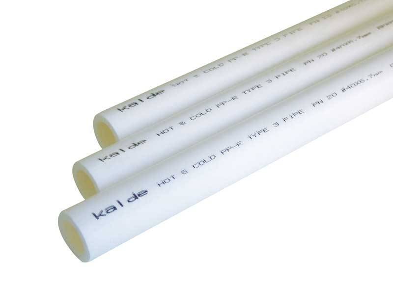 Труба полипропиленовая Kalde d=110 (PN 10) (цвет белый) (Длина: 4 м), 3202-tbe-110010