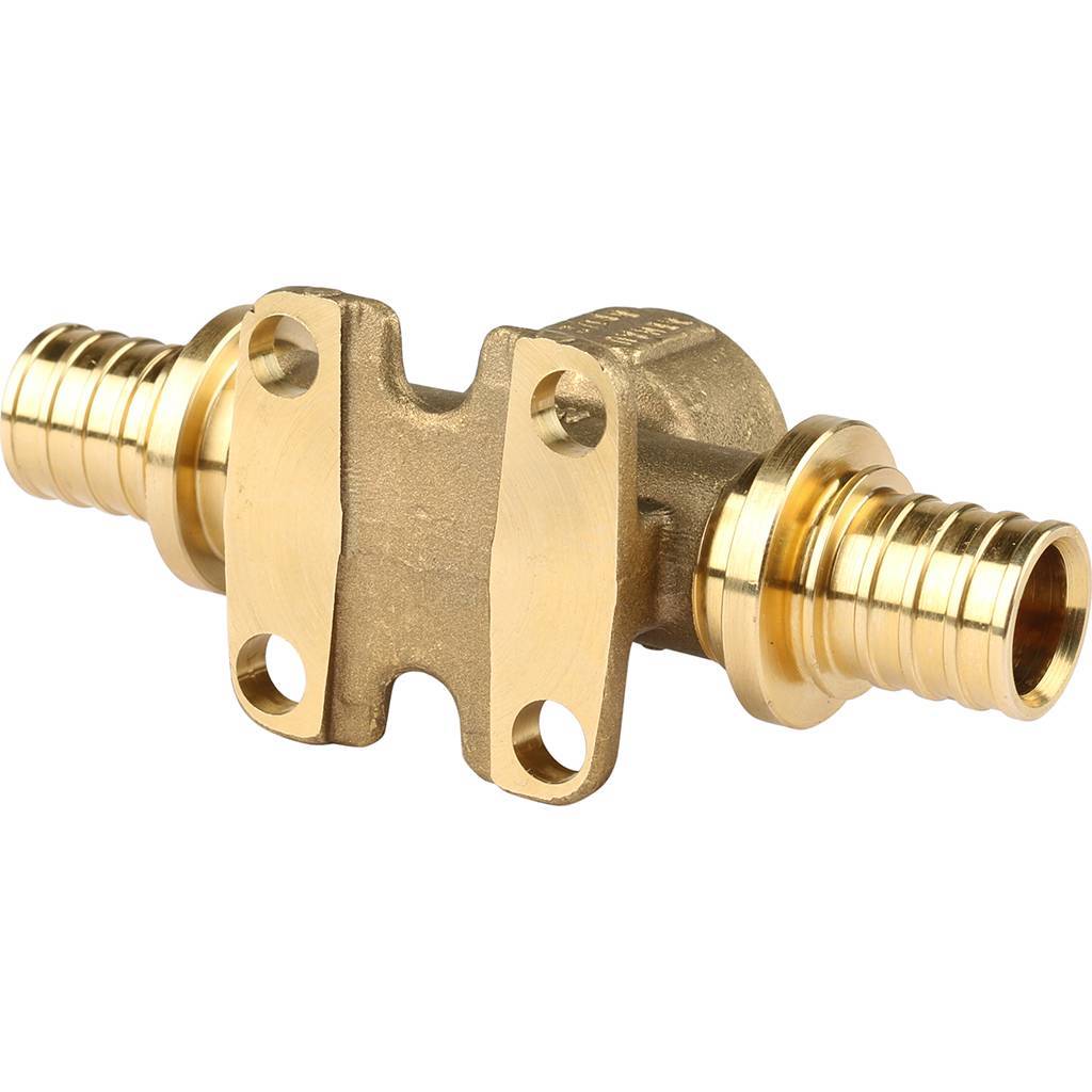 Тройник РЕХАУ RAUTITAN настенный с внутренней резьбой 20-Rp1/2-20 RX+ для труб из сшитого полиэтилена аксиальный