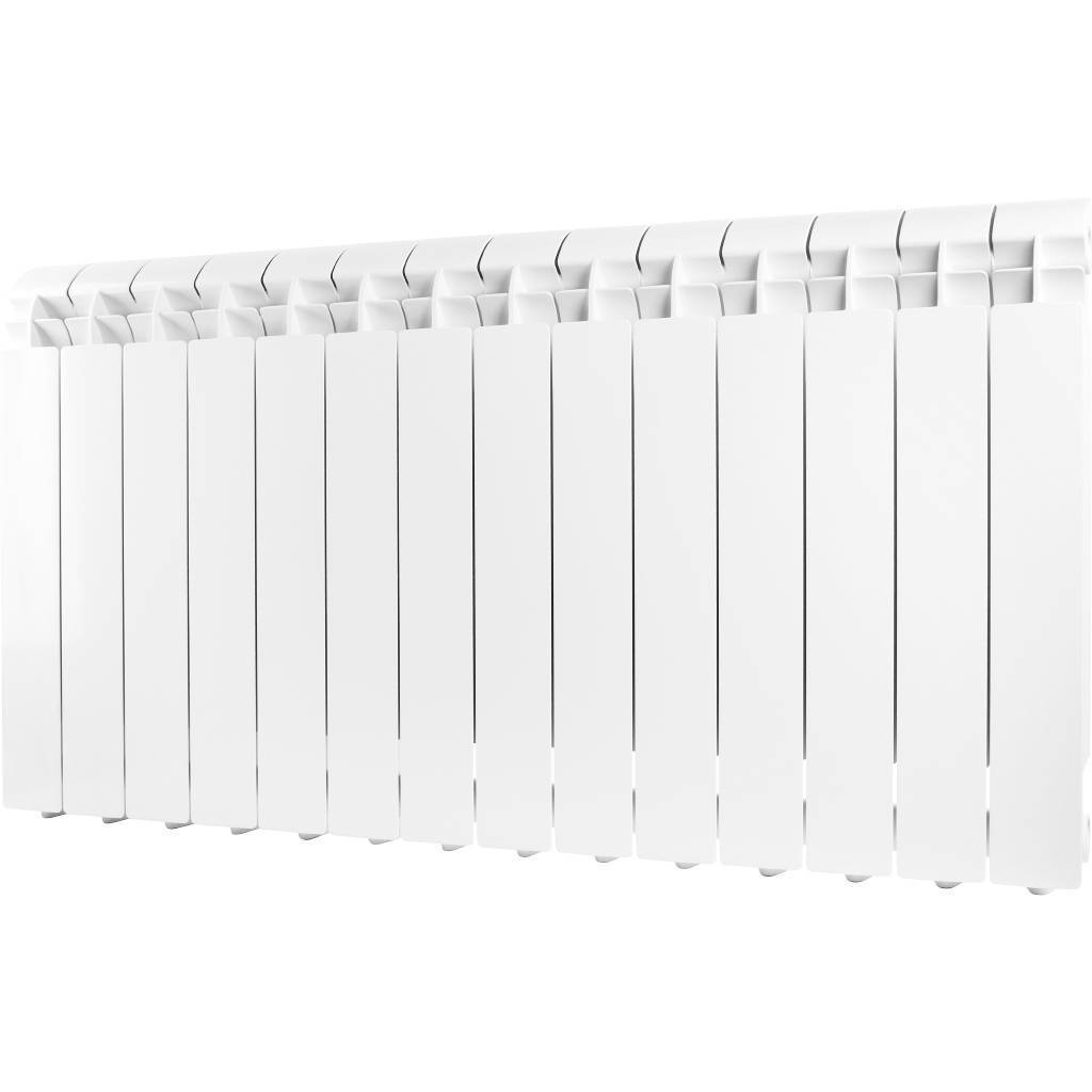 Радиатор алюминиевый Global VOX- R 500 14 секций боковое подключение (белый RAL 9010), VX05001014