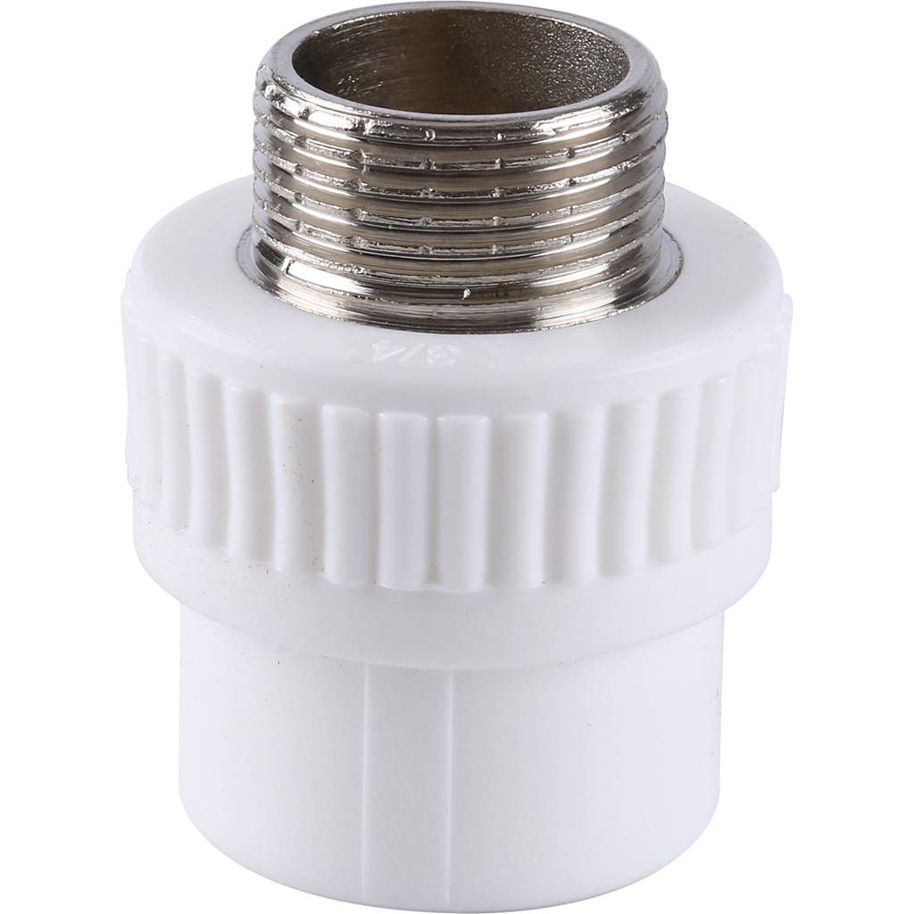 Муфта комбинированная Kalde наружняя резьба 25x3/4 для полипропиленовых труб под сварку, 3222-nmo-250c00