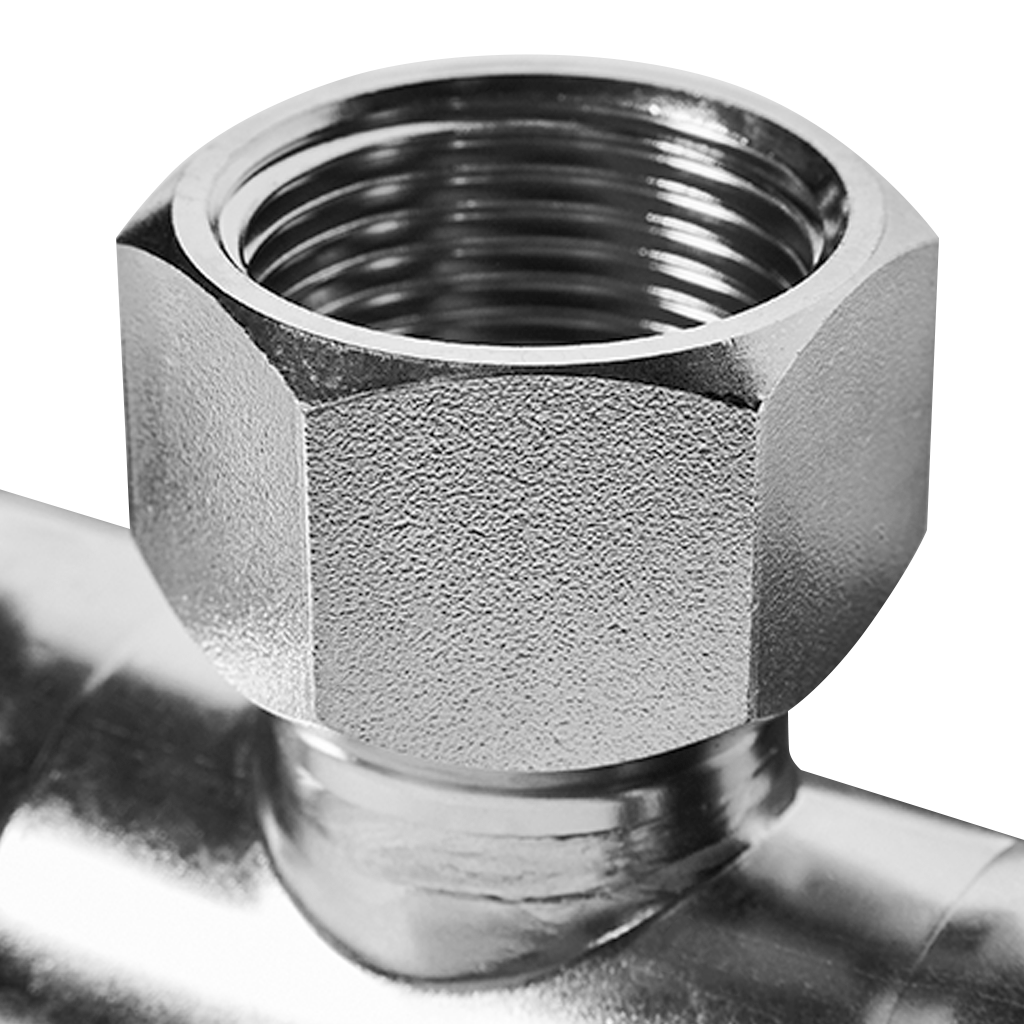Тройник-переходник-ВР ROMMER 42х1 из нержавеющей стали прессовой
