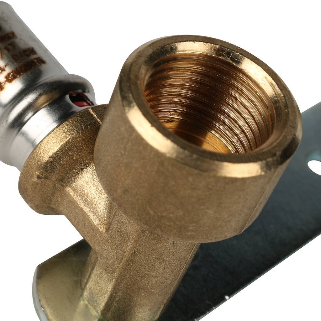 Настенный комплект для смесителя STOUT 1/2 x16 для металлопластиковых труб прессовой, SFP-0013-001216