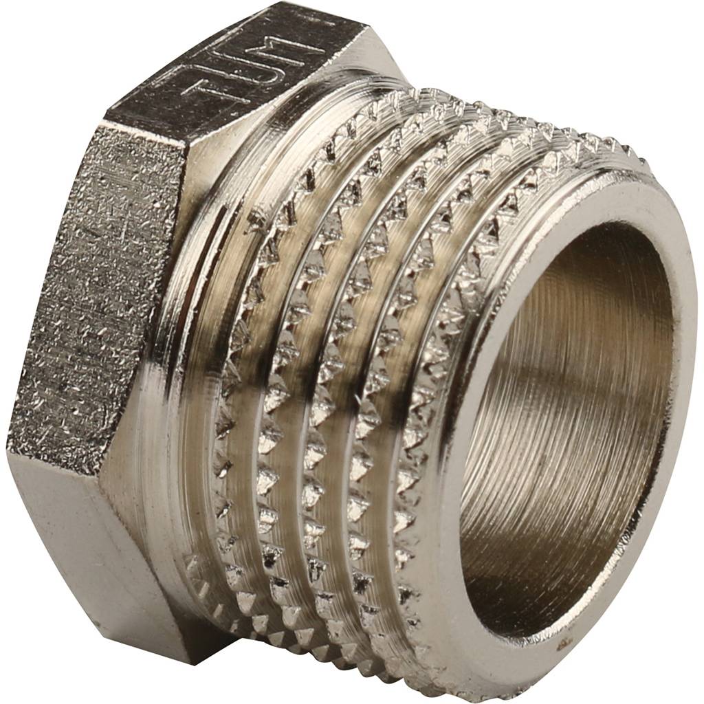 Футорка TIEMME НВ 3/4-1/2 никель, 1500148