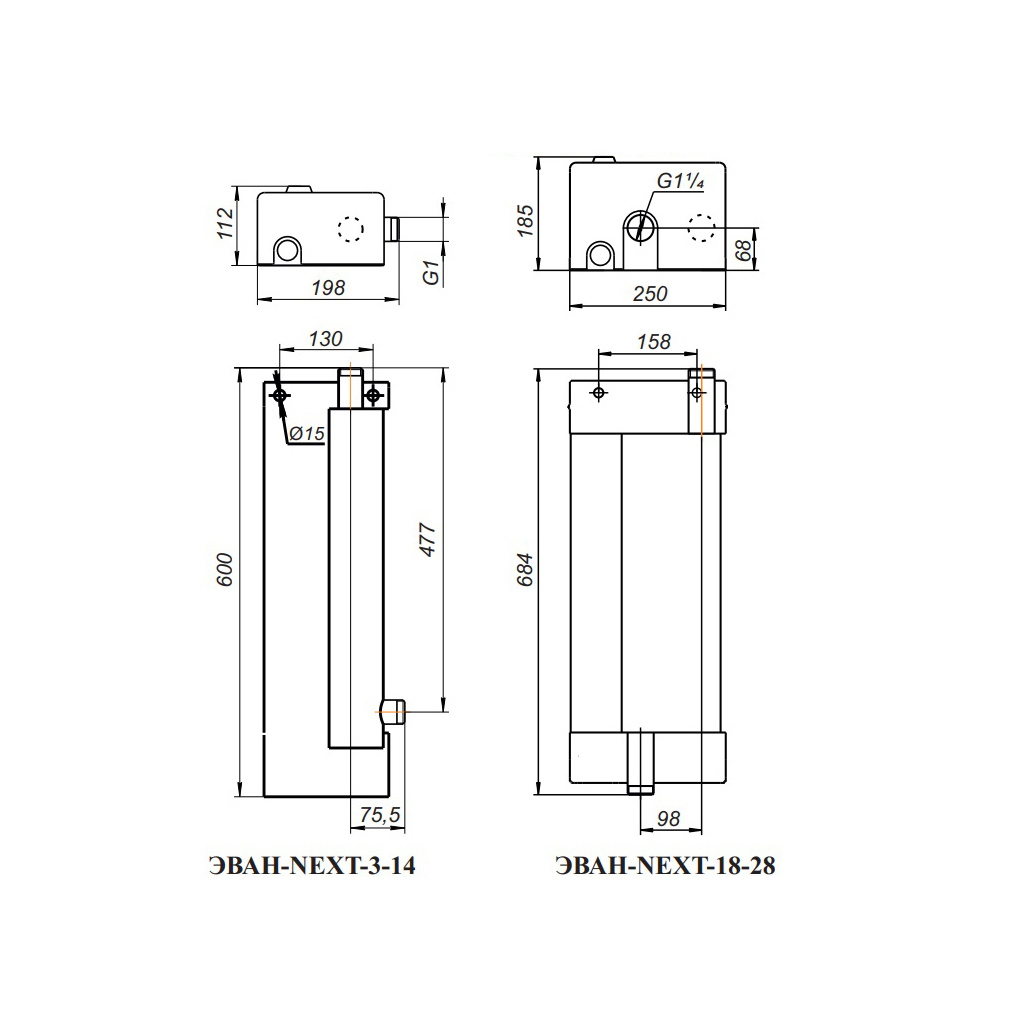 Электрический котел ЭВАН NEXT- 5 Стандарт, 12905