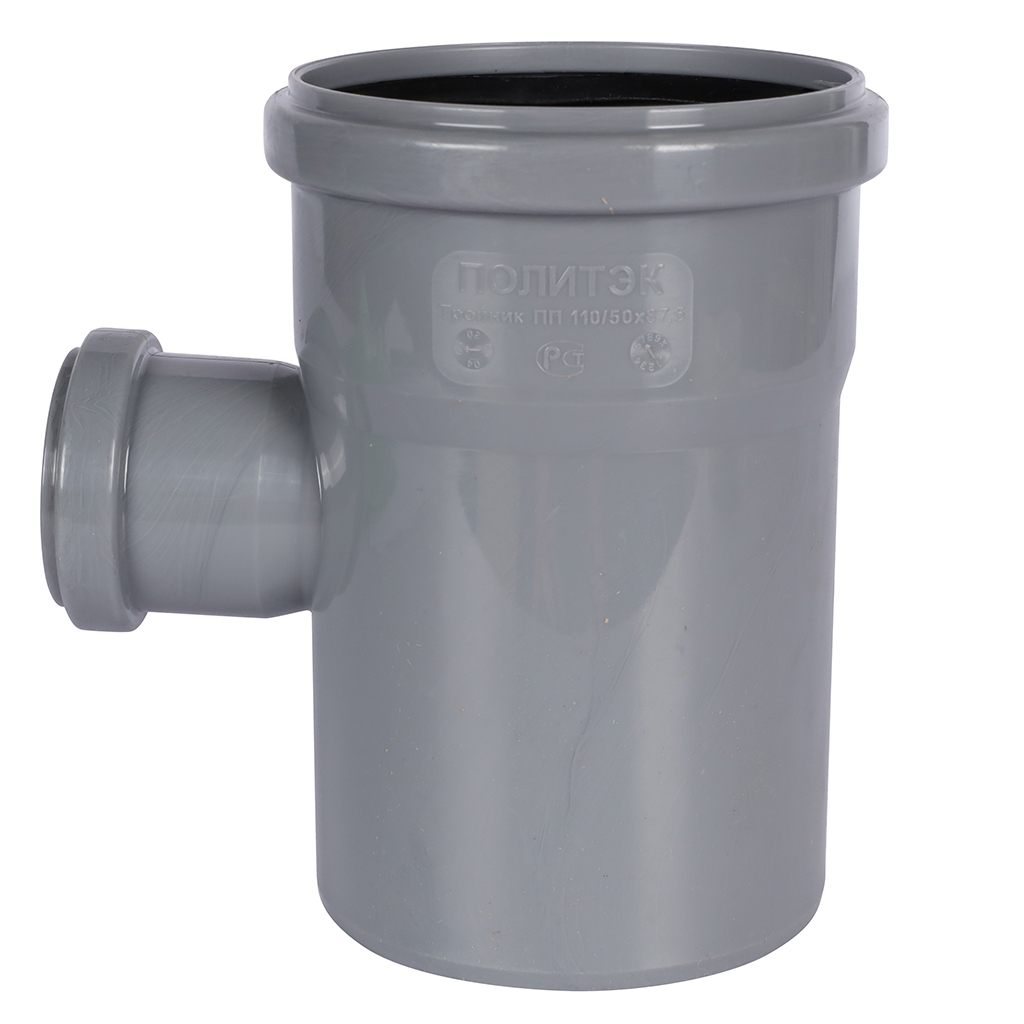 Тройник Политэк 110*50/87,5, 201587