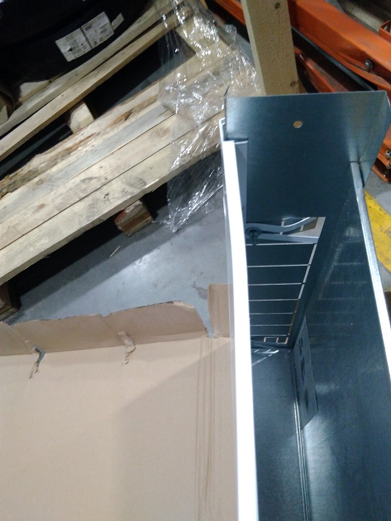 Уцененный товар (вмятины): Шкаф распределительный встроенный STOUT 13-16 выходов (ШРВ-5) 670х125х1046