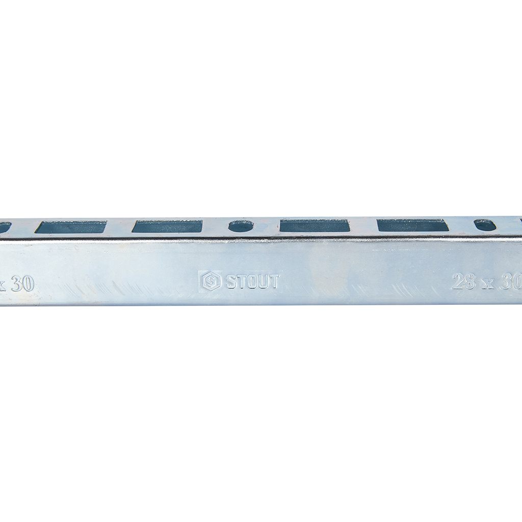 Консоль монтажная STOUT 1,75х28х30х500мм, SAC-0021-283050
