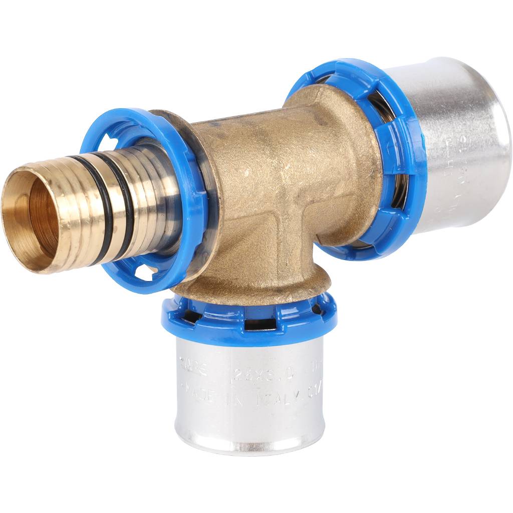 Тройник APE переходной 32х26х26 для металлопластиковых труб прессовой, ARL2400433