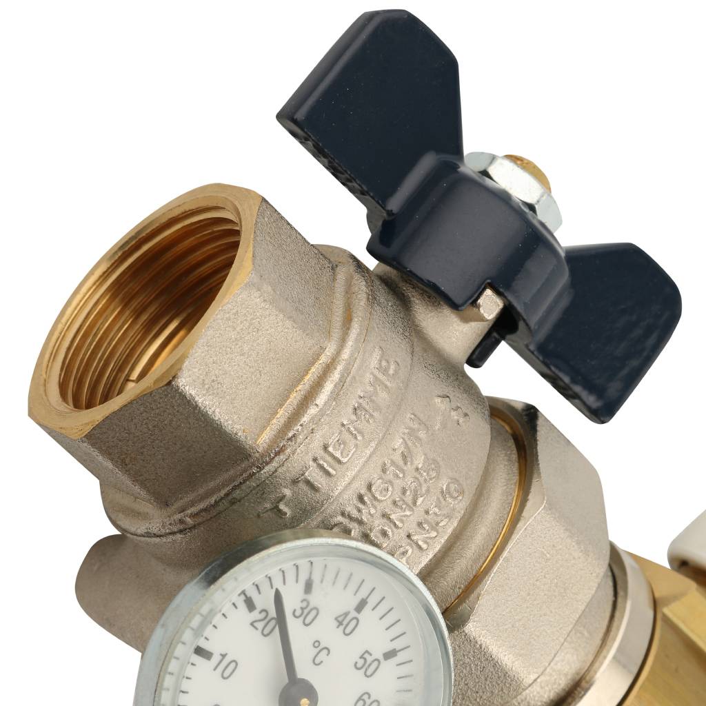 Коллектор в сборе на 11 выходов TIEMME 1х3/4 ЕК, 3870067(3875G060511)