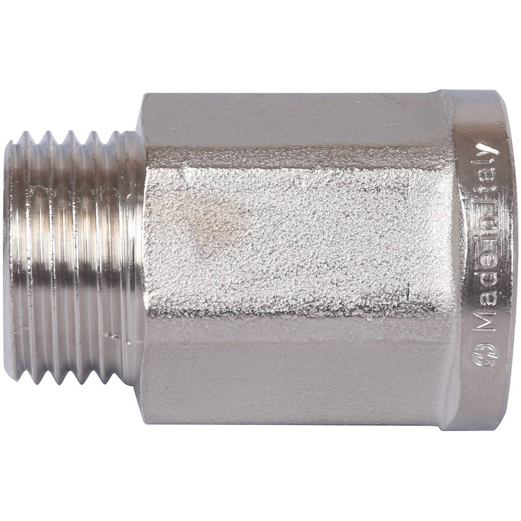 Удлинитель STOUT ВН шестигранный никелированный 1/2 x1/2, SFT-0055-001212