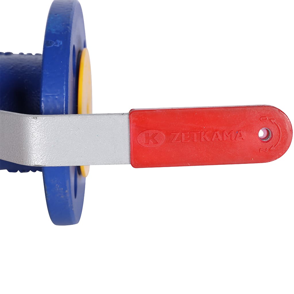 Кран шаровой ZETKAMA 565A Ду32 Ру16 фланцевый, 565A032C09