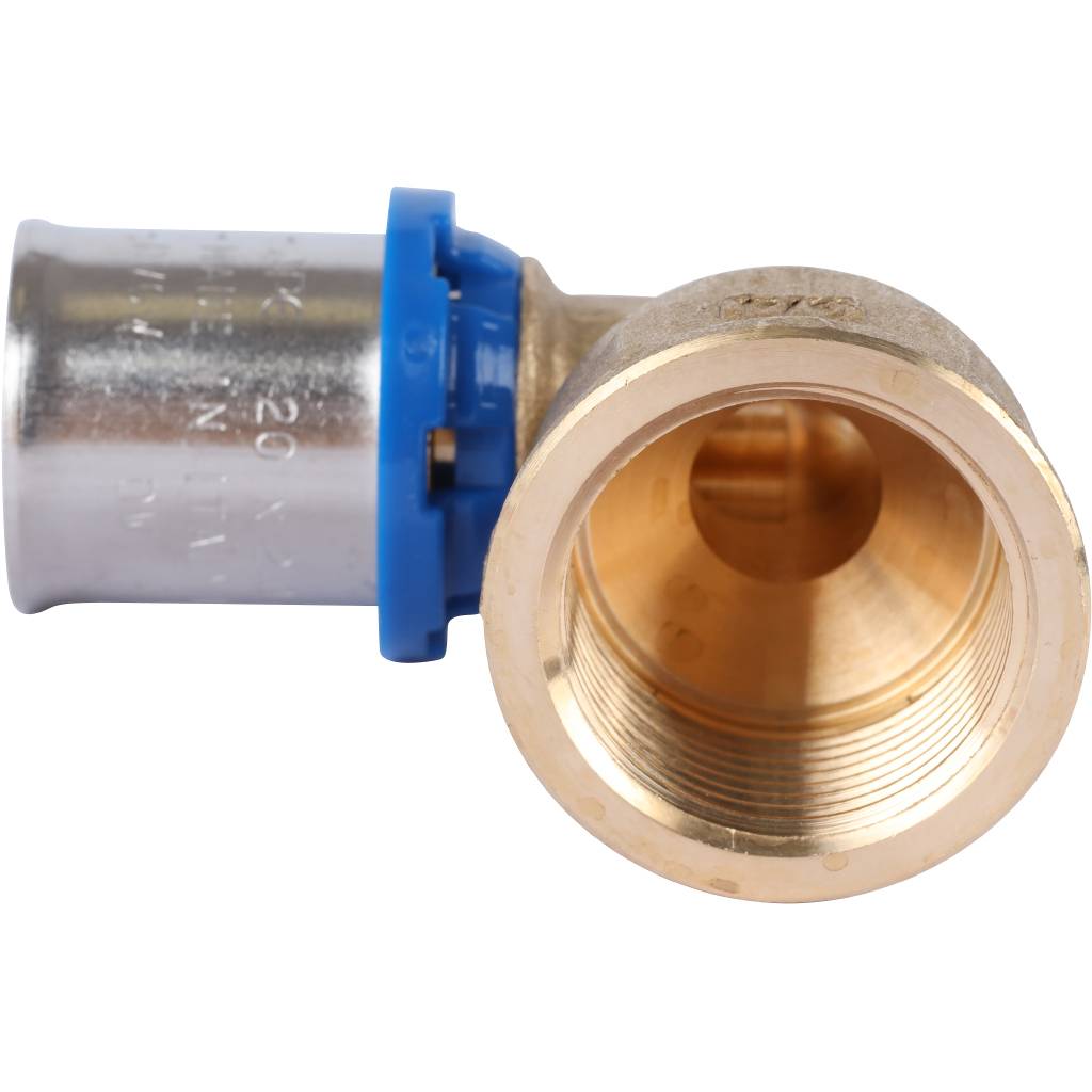 Угольник-переходник APE с внутренней резьбой 3/4 х20 для металлопластиковых труб прессовой, ARL3104200