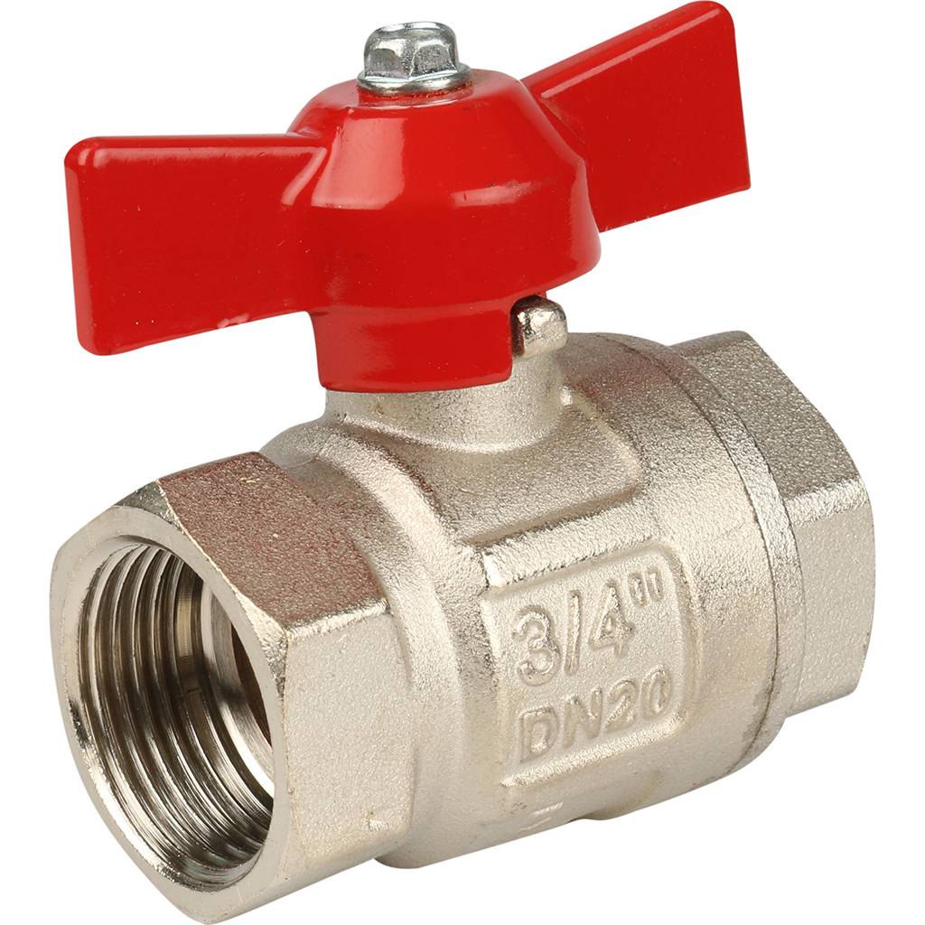 Шаровой кран Itap VIENNA 118 3/4 муфтовый стандартный проход (бабочка), 26677