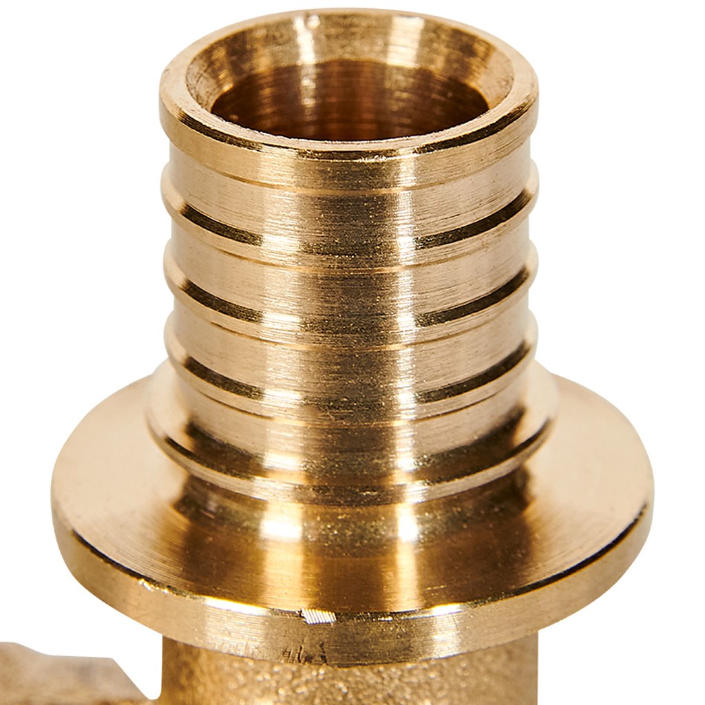 Тройник-переходник с внутренней резьбой ROMMER 16xG 1/2 для труб из сшитого полиэтилена аксиальный