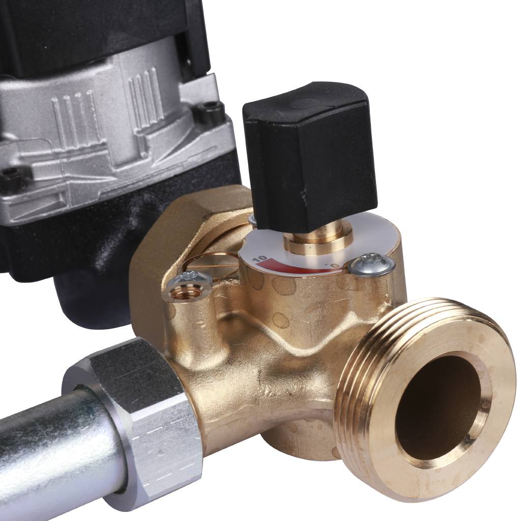 Группа насосная Meibes, поколение 8, MK с нас. Grundfos UPM3 Hybrid 25-70* , трехход. смесит., 1, M66831.36