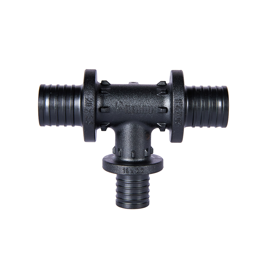 Тройник РЕХАУ RAUTITAN с уменьшенным боковым проходом 20-16-20 PX