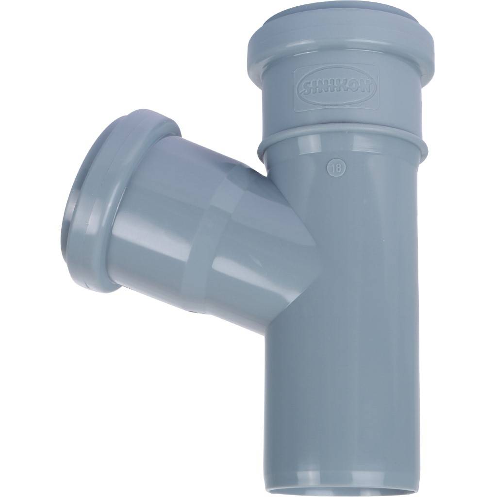 Тройник Sinikon D50x50x67°, 508015CR