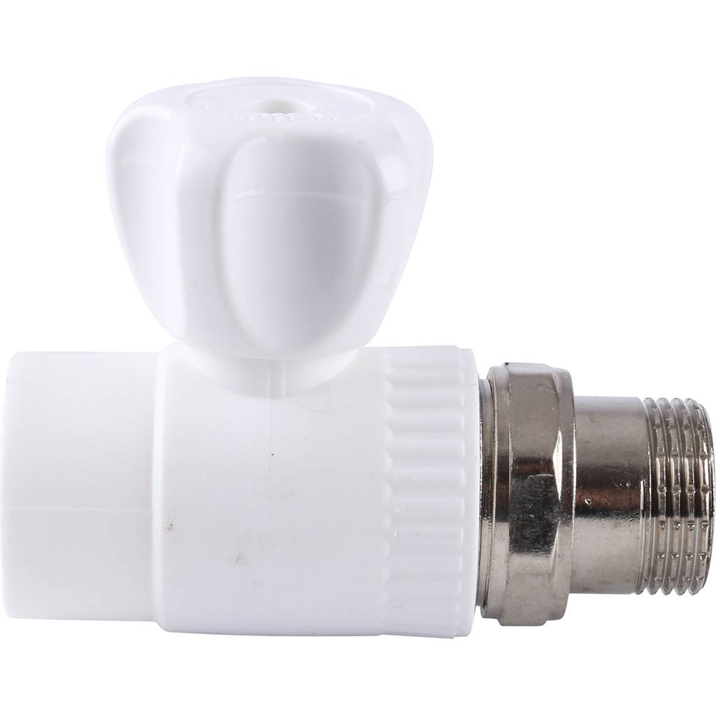 Кран шаровой Kalde разборный прямой с накидной гайкой 25х3/4, 3242-vlr-250c00