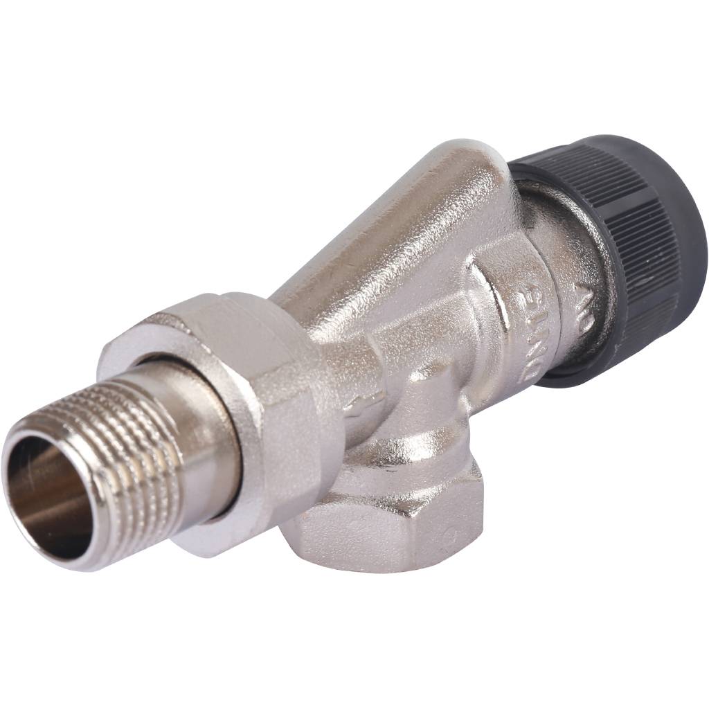 Вентиль термостатический OVENTROP А осевой никелированный ВН 1/2 x 1/2, 1181404