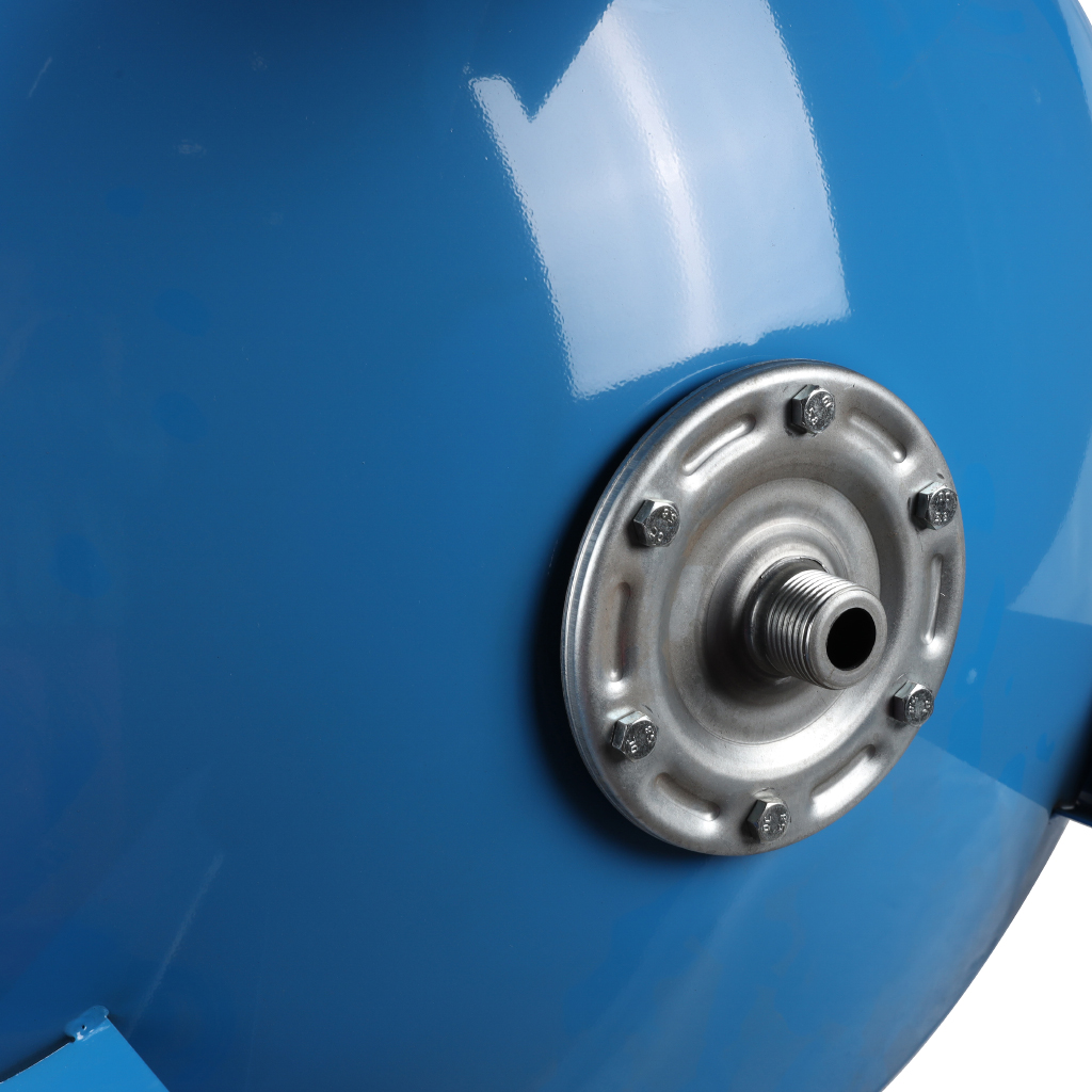 Расширительный бак STOUT STW-0002 гидроаккумулятор 150 л. вертикальный (цвет синий), STW-0002-000150