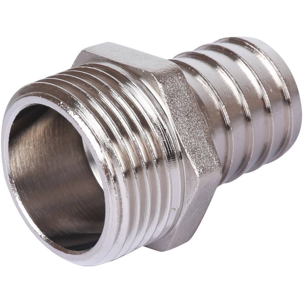 Штуцер STOUT НР никелированный 1 x25, SFT-0067-000125