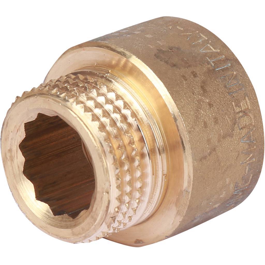 Удлинитель TIEMME HВ 15x1/2 для стальных труб резьбовой, 1500031