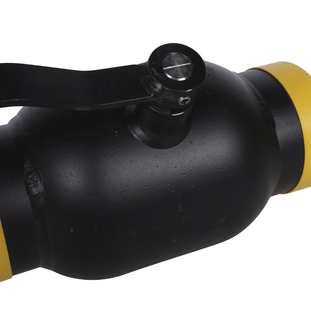 Кран шаровой стальной БРОЕН 11с10фт с/с DN 100 PN 16 для теплоснабжения, 9459435