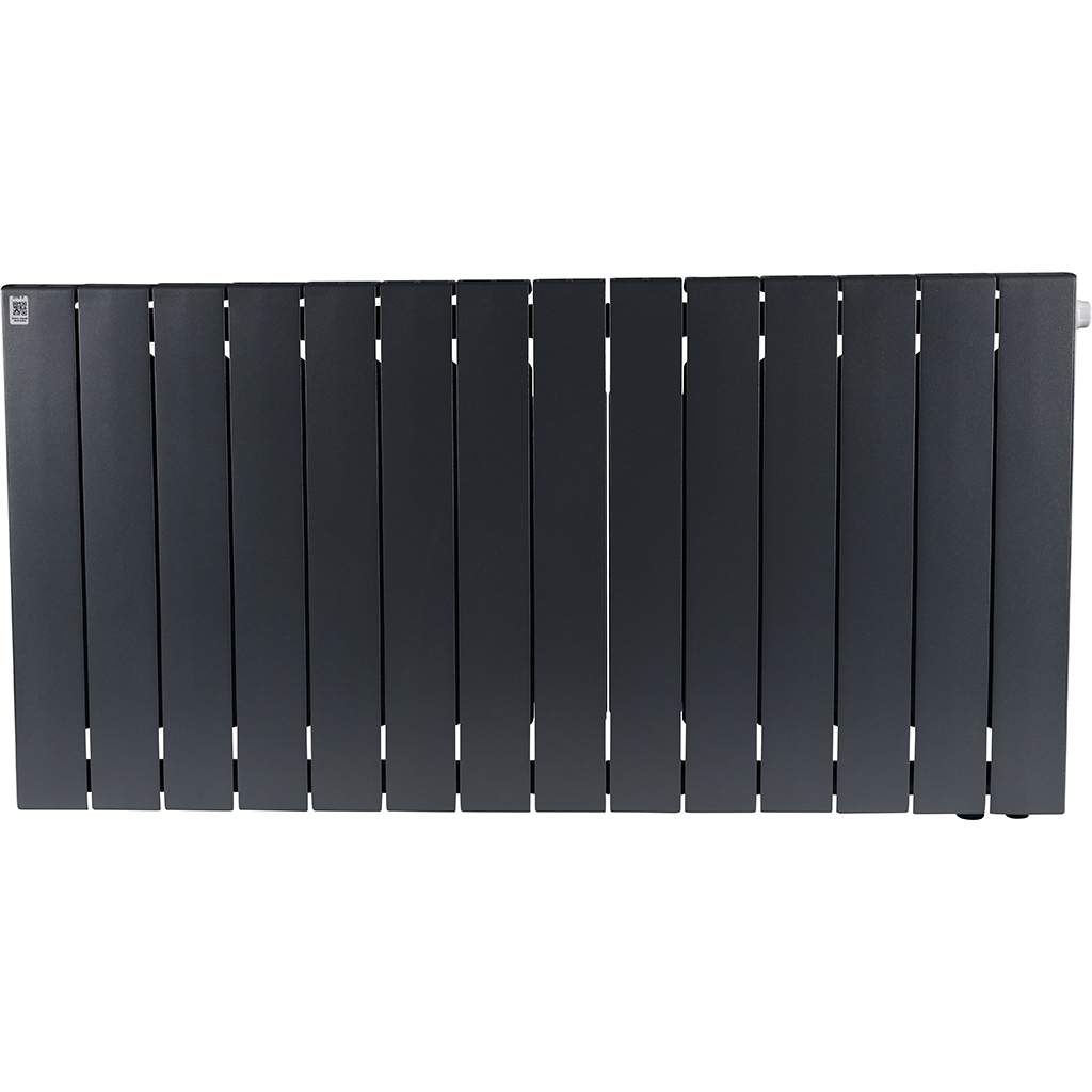 Радиатор биметаллический RIFAR SUPReMO VENTIL 500 SVR 14 секций нижнее правое подключение (Цвет ТИТАН), 4RS50.VR-14-TI