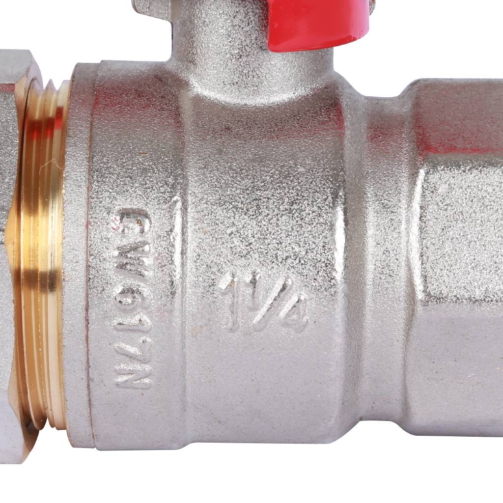 Кран шаровой ROMMER с американкой 1 1/4 ВН/НР, ручка бабочка, RBV-0005-0510232