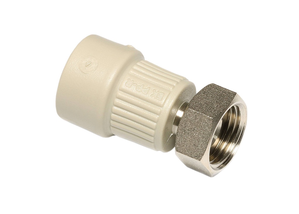 Муфта Ekoplastik ППР с металл. вставкой и накидной гайкой 32х1 1/4