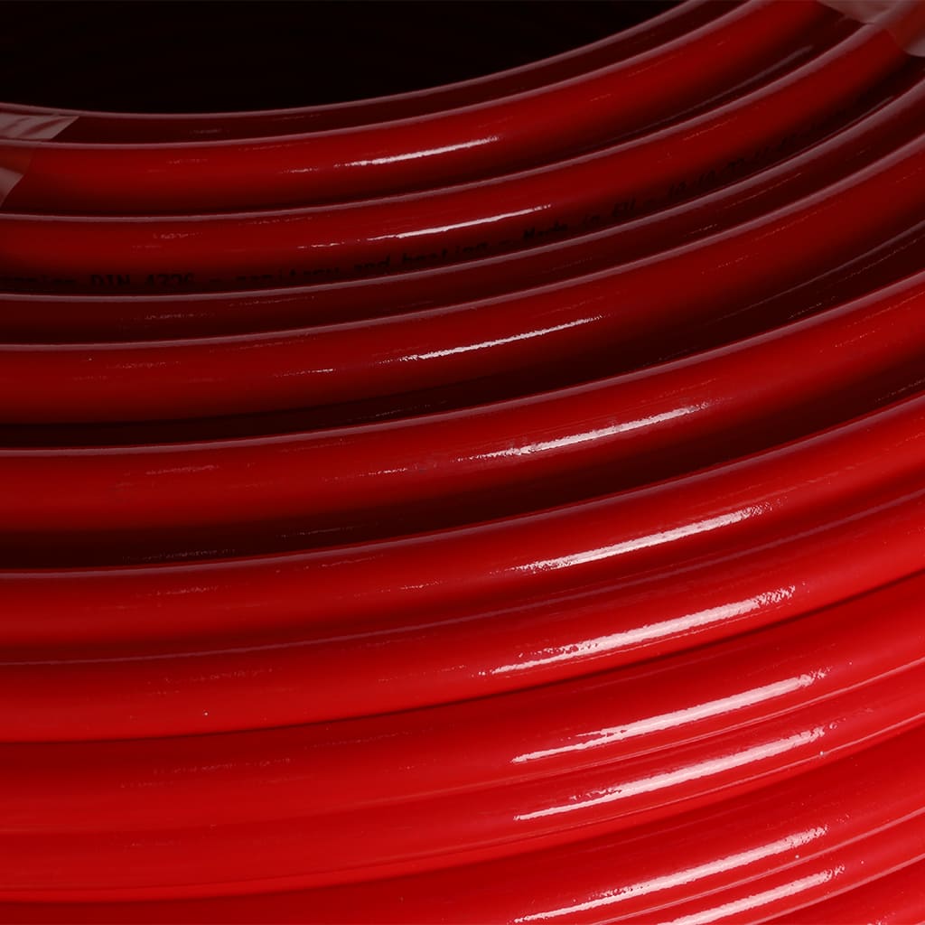 Труба из сшитого полиэтилена (бухта 600 метров) PEX-a с кислородным слоем, красная, TB0030R162060B