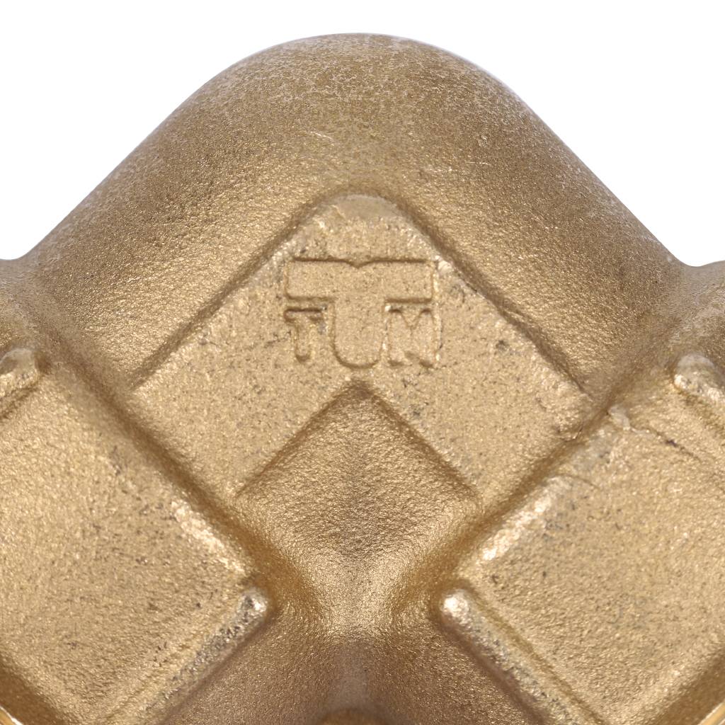 Угольник TIEMME 32х32 для труб ПНД винтовой, 3400003