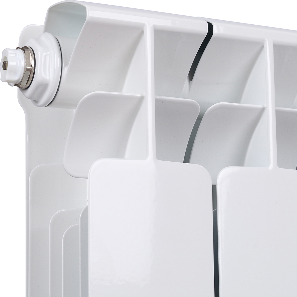 Радиатор биметаллический RIFAR BASE VENTIL 500 BVR 13 секции нижнее правое подключение (белый RAL 9016), 1RB50.VR-13