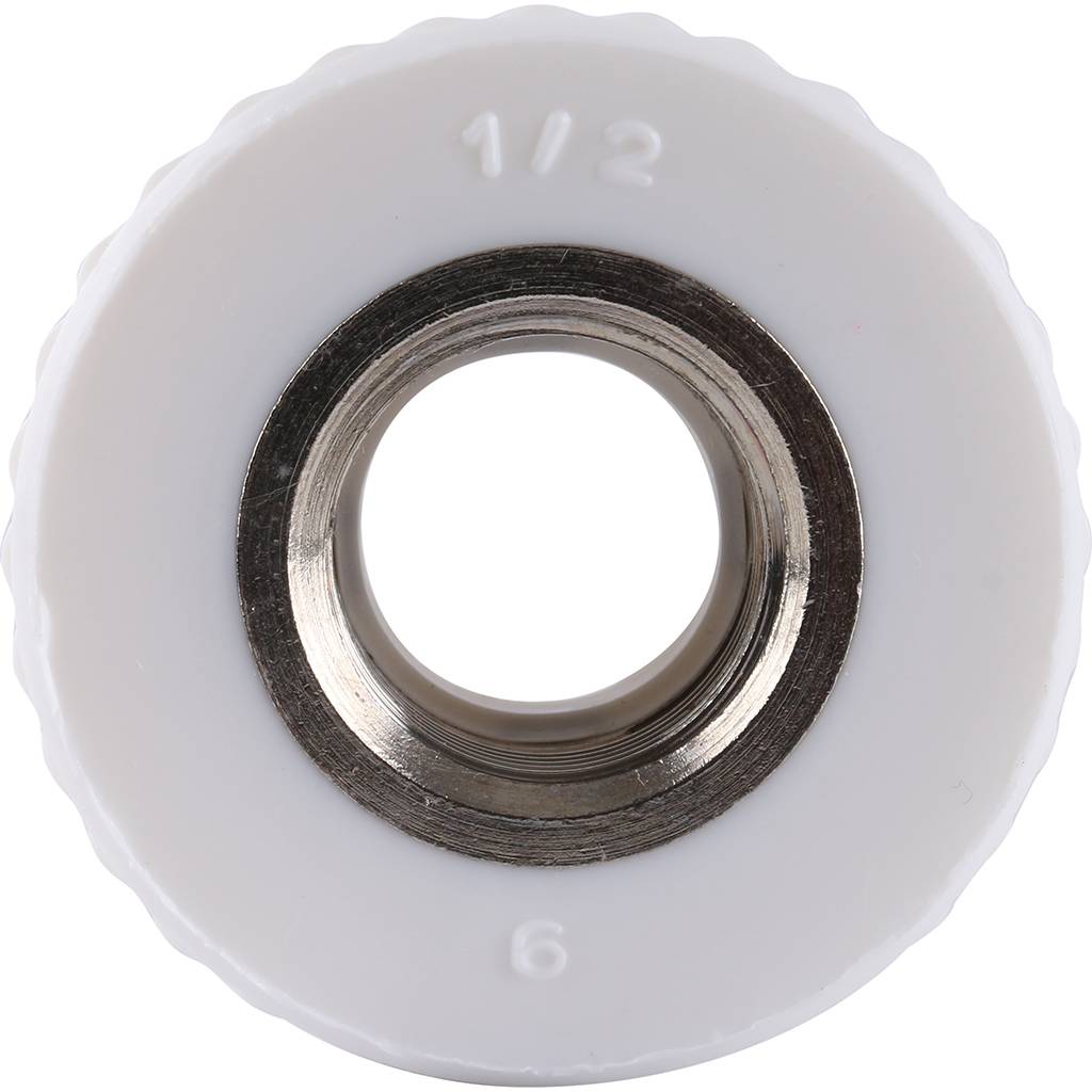 Муфта комбинированная Kalde внутренняя резьба 32x1/2 для полипропиленовых труб под сварку, 3222-nfo-320b00