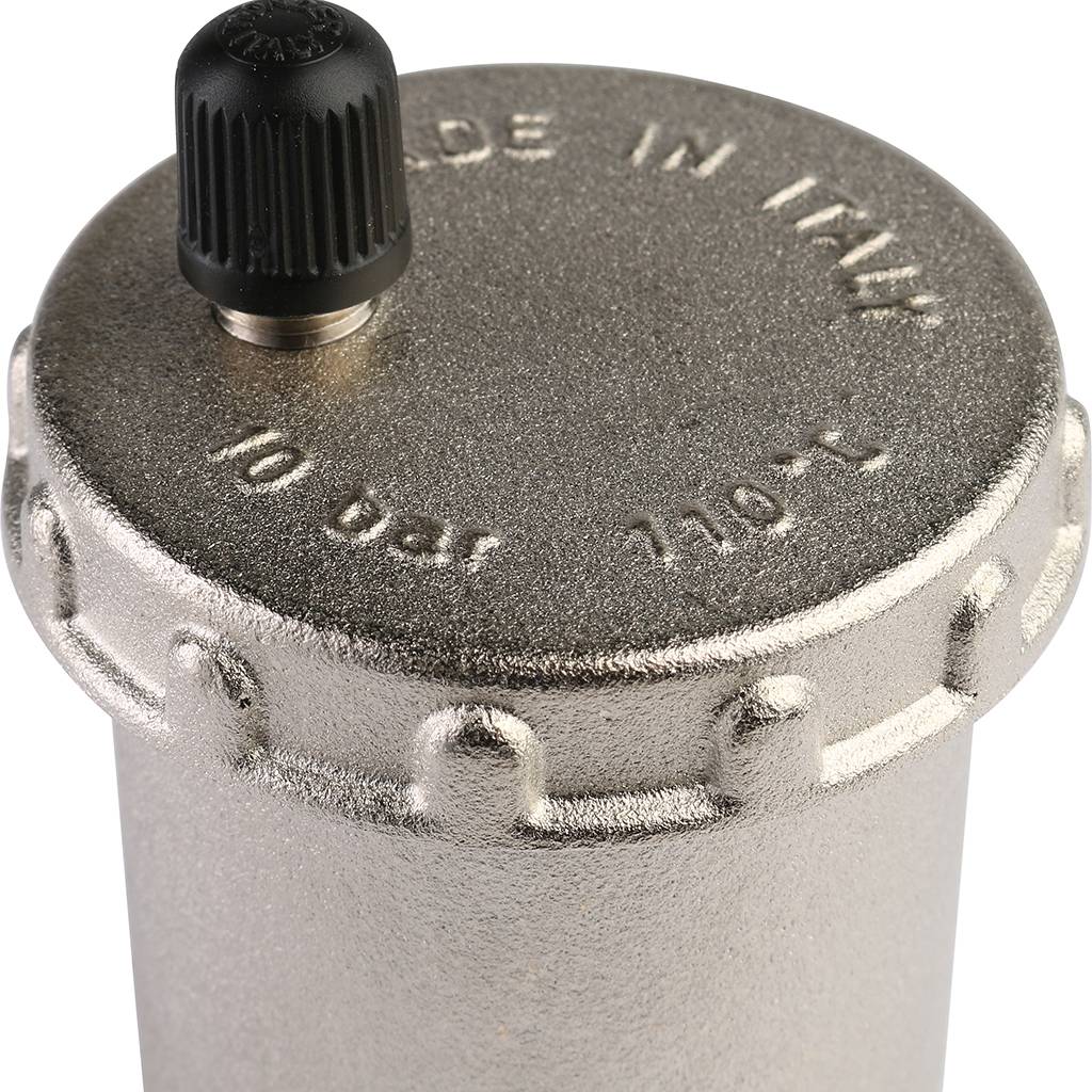 Автоматический воздухоотводчик STOUT 3/4 прямое подключение (латунь)