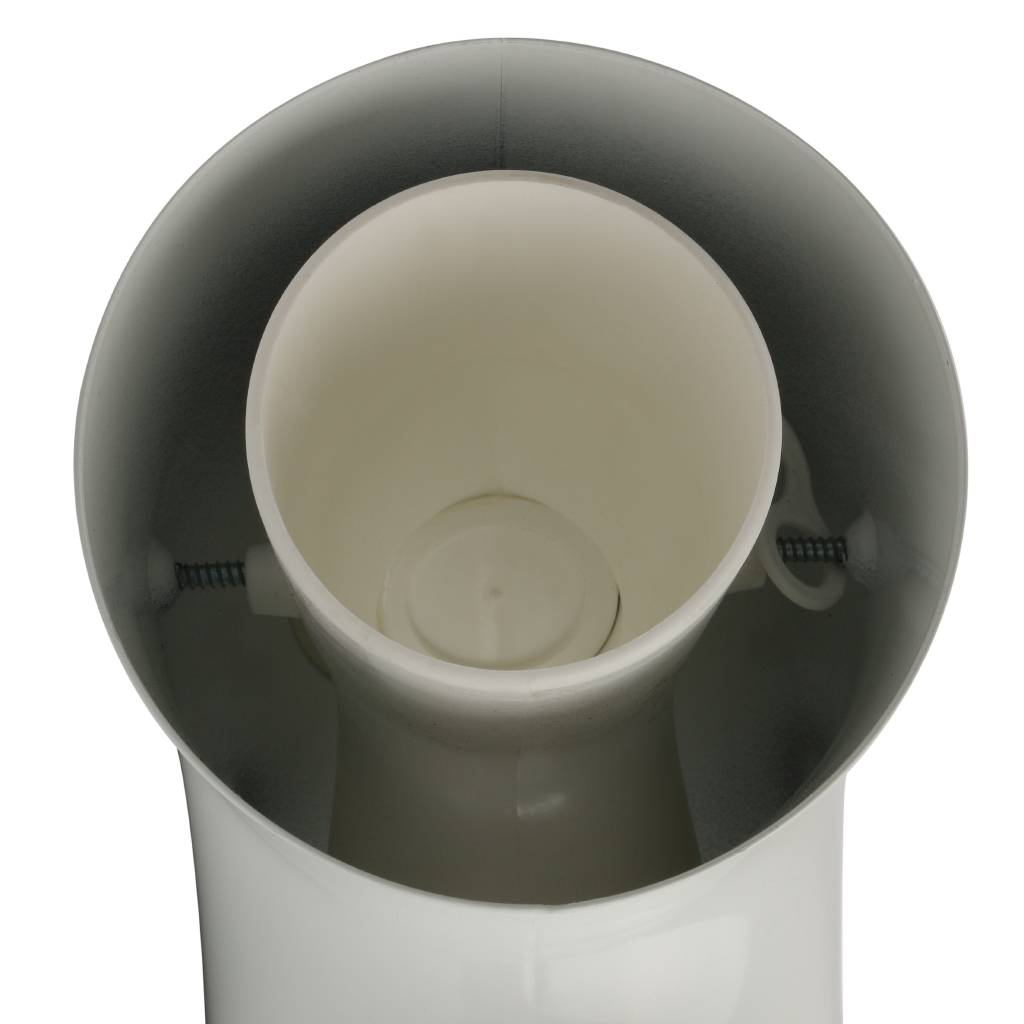 *SCA-8610-010090 STOUT Элемент дымохода конденсац. угол 90° DN60/100 м/п с инспекционным окном PP-FE, SCA-8610-010090