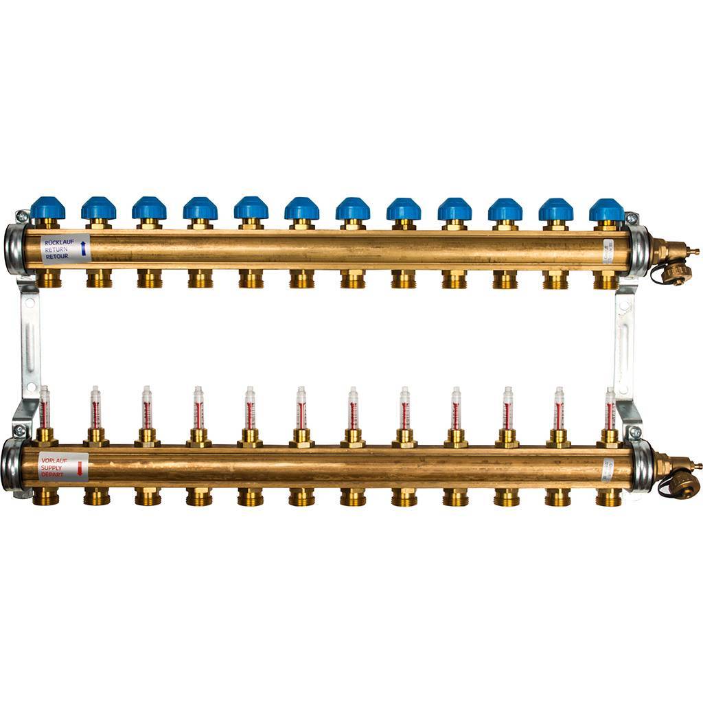 Коллектор с расходомерами Watts HKV/T-12 (20.20.312), 10004206