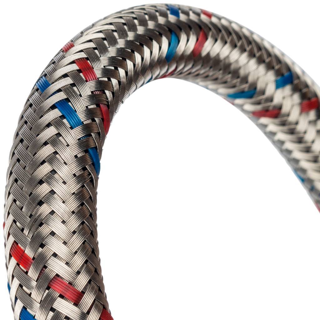 Гибкая подводка для воды STOUT ВР 1/2 х ВР 1/2, длина 400 мм, SHF-0115-081515